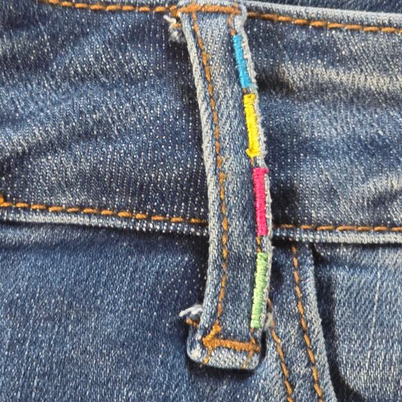 Judy Blue Multicolor Embroidery Pocket High Waist Skinny Jeans, Size 18W - Picture 3 of 9